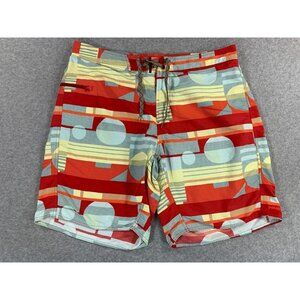 Patagonia Wavefarer Nylon Swim‎ Surf SUP Board Shorts (Men's 38) Orange -10"